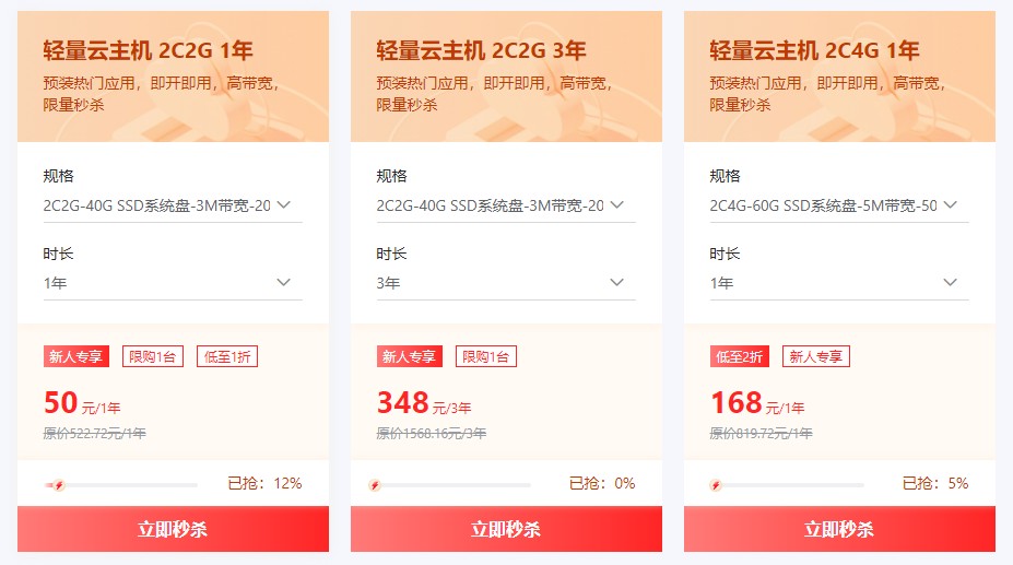 京东云轻量云主机2C2G安装WordPress够用吗？-秒懂云